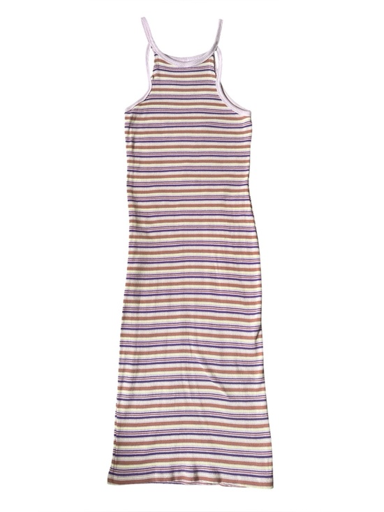 New Look Dresses & Skirts - Tomboy Striped Tank Dress in Cream